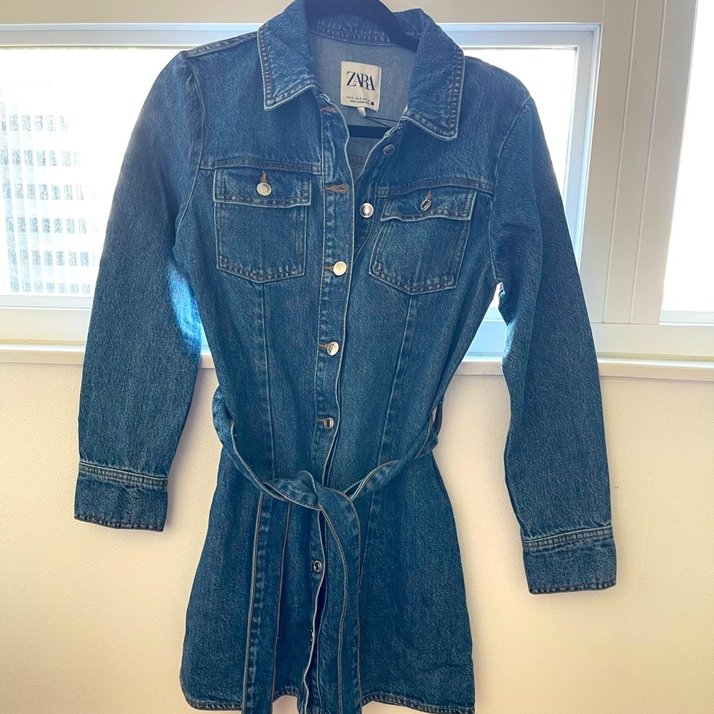 Brand new ZARA denim dress